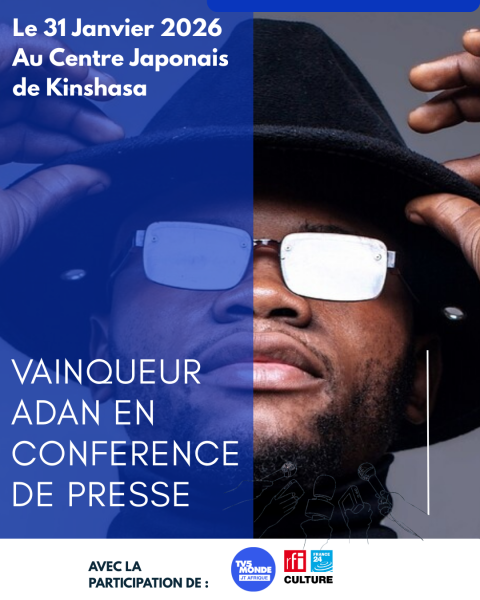 Vainqueur Adan en confrence de presse ce 31 Janvier 2026 Autour de son prochain film Jenga Afrika